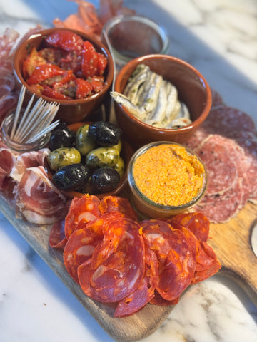 Aperobord enkel vlees feestfolder