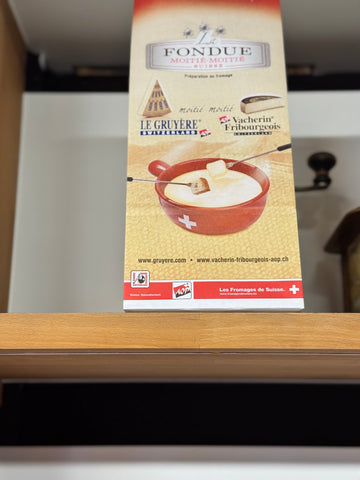 Kaasfondue per persoon feestfolder